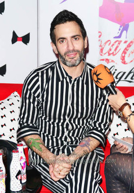 Marc Jacobs unveils his Diet Coke bottle collection in London. 12 March 2013 © Joe Alvarez