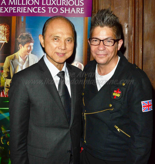 Jimmy Choo and Joe Alvarez 2013 © Joe Alvarez