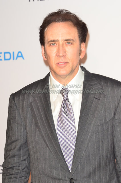 Nicolas Cage arrives at the London Premiere of Frozen Ground © Joe Alvarez