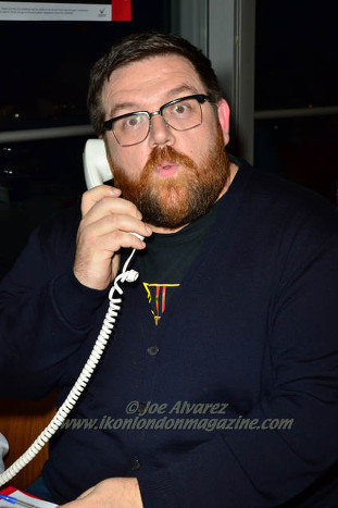 Nick Frost Dec Philippines Typhoon Appeal 2013 © Joe Alvarez