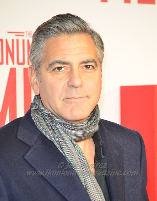 George Clooney at The Monument Men London Premiere © Joe Alvarez