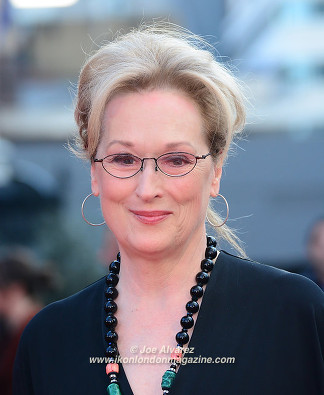 Merryl Streep at the Florence Foster Jenkins premiere © Joe Alvarez
