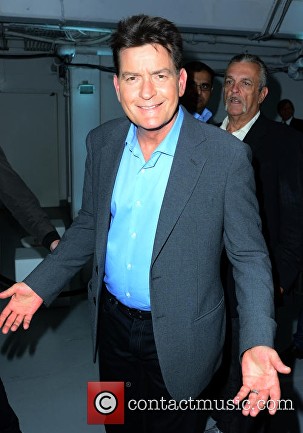 Charlie Sheen at the Lelo Hex launch party © Joe Alvarez