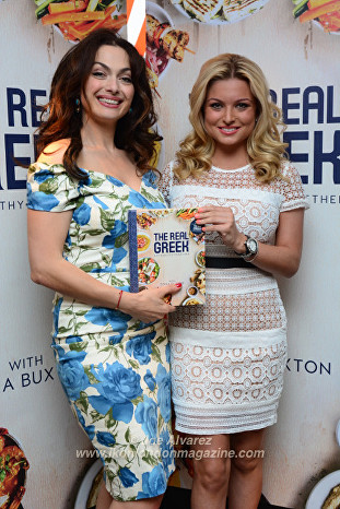 Tonia Buxton, Zara Holland at the Tonia Buxton cookery book launch © Joe Alvarez