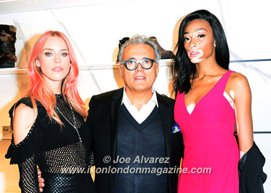 Mary Charteris, Winnie Harlow Giuseppe Zanotti Store Launch © Joe Alvarez