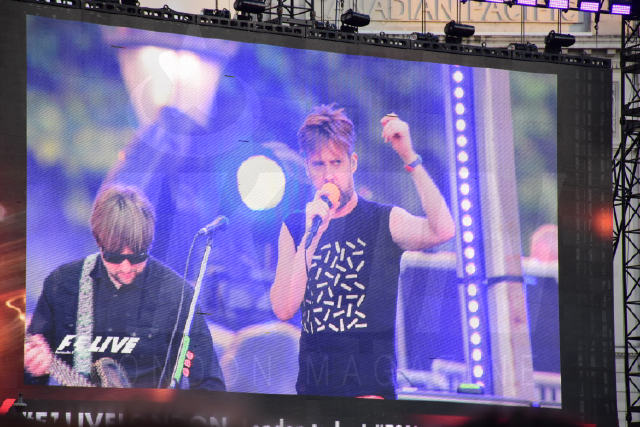 Kaiser Chiefs at Trafalgar square © Joe Alarez