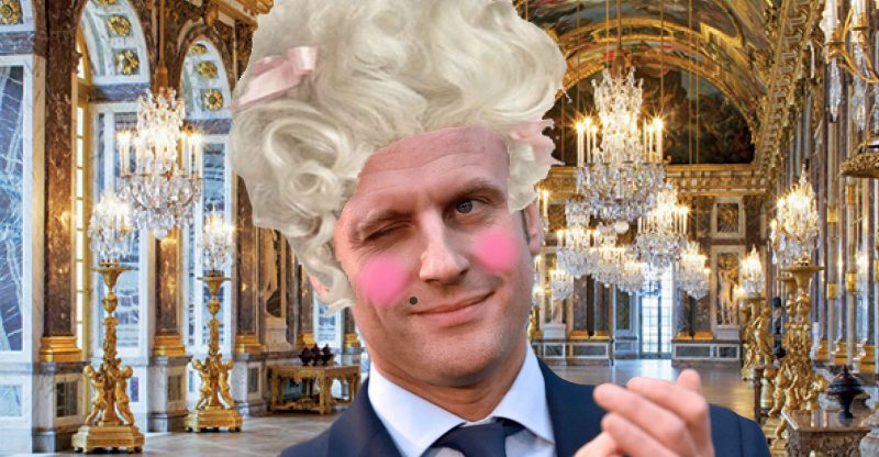 'Macron Antoinette' Amidst Makeup Scandal