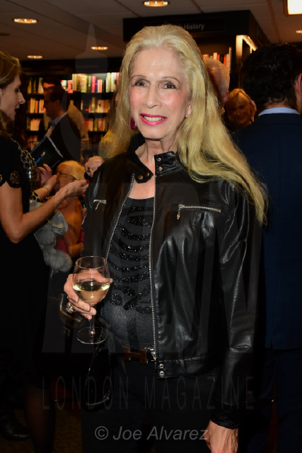 Lady Colin Campbell at Princess Olga Romanov's book launch © Joe Alvarez