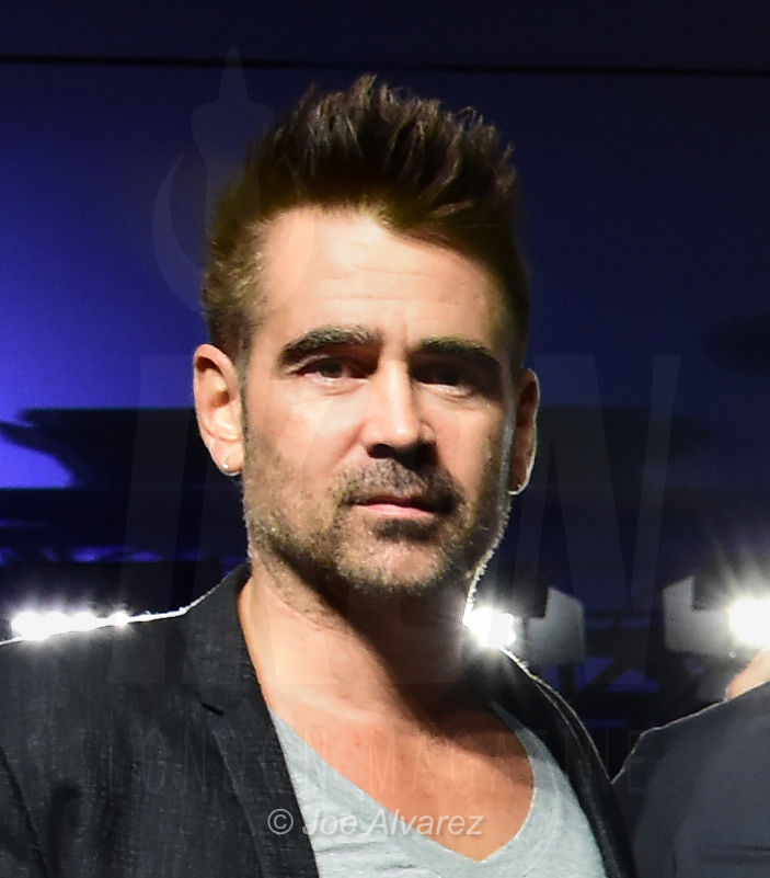 colin farrell at the press conference of Widows at Toronto Film Festival © Joe Alvarez 20799