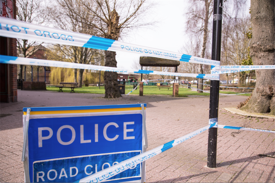 Salisbury Police Tape Novichok