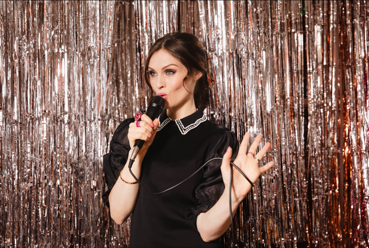 Sophie Ellis Bextor. Photo courtesy of Kate Spade