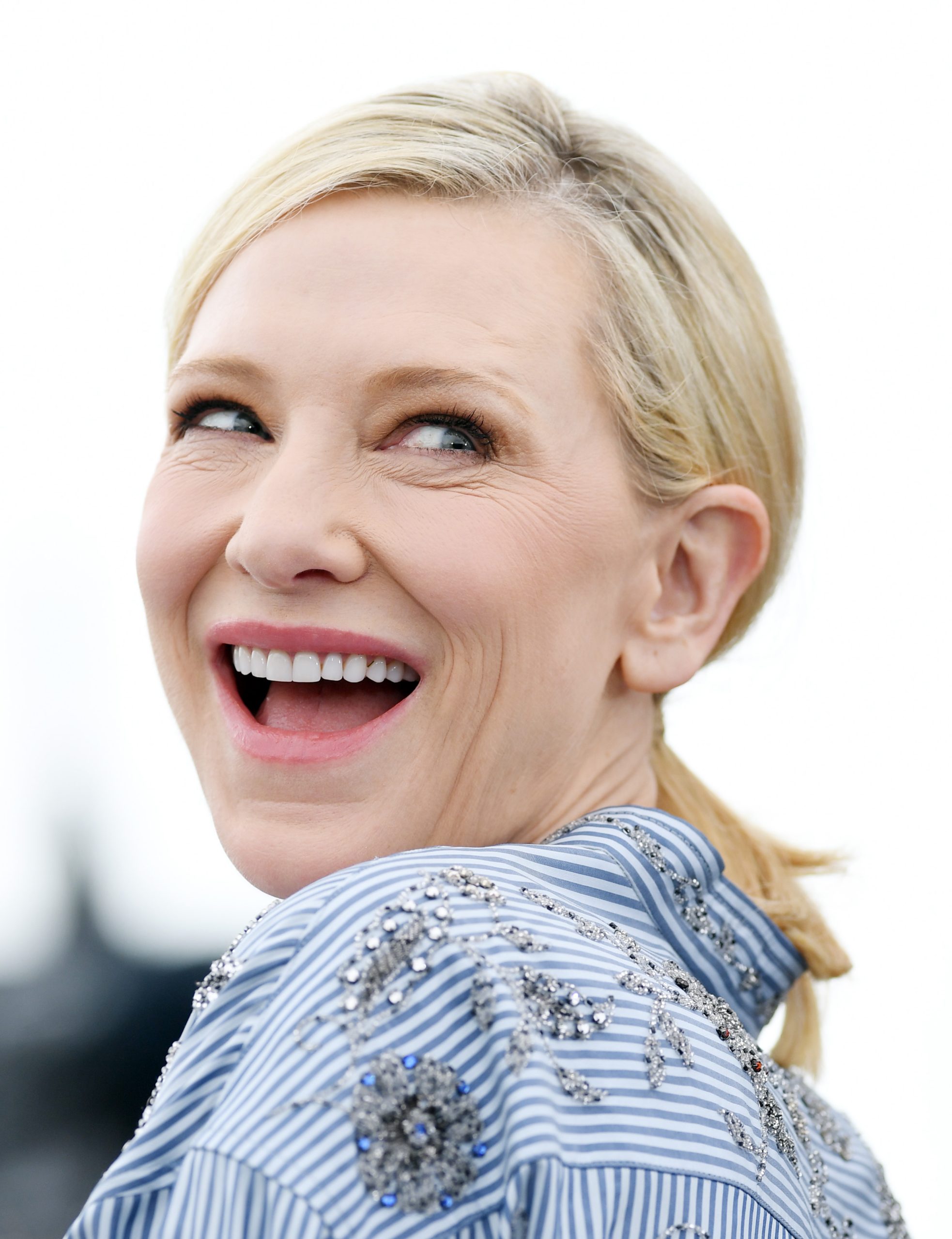 Cate Blanchett at the photo call of The New Boy in Cannes